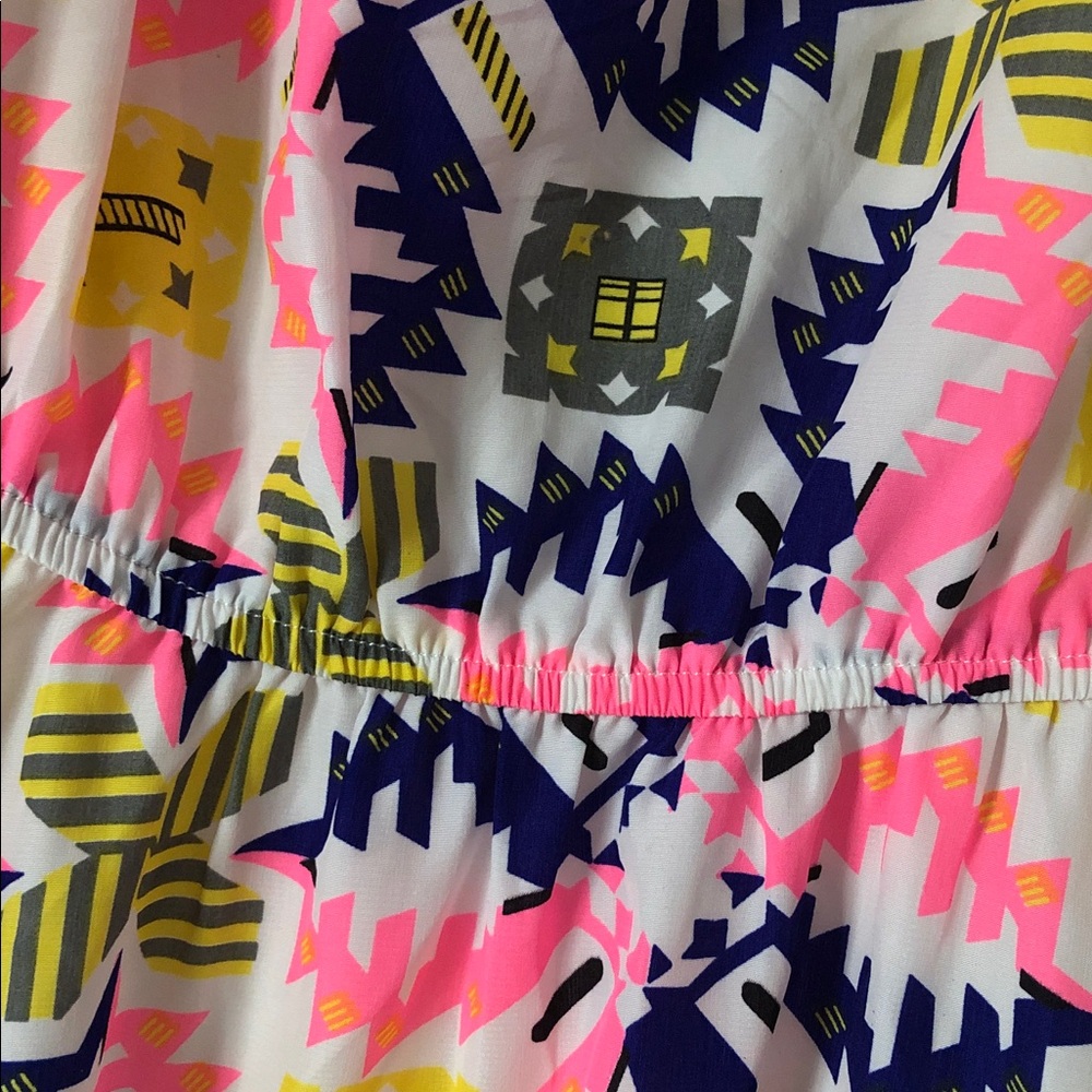 Colorful Geometric Dress - Picture 6 of 6
